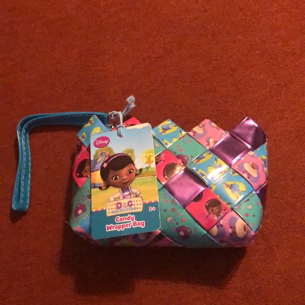 Disney Doc McStuffins Wallet Candy Wrapper Bag NWT